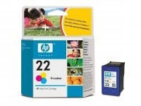 Hp 22 Tri-colour Inkjet Print Cartridge (C9352A)